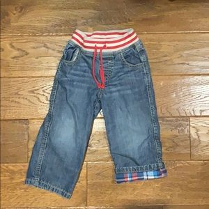Boden Rollup Lined Jeans